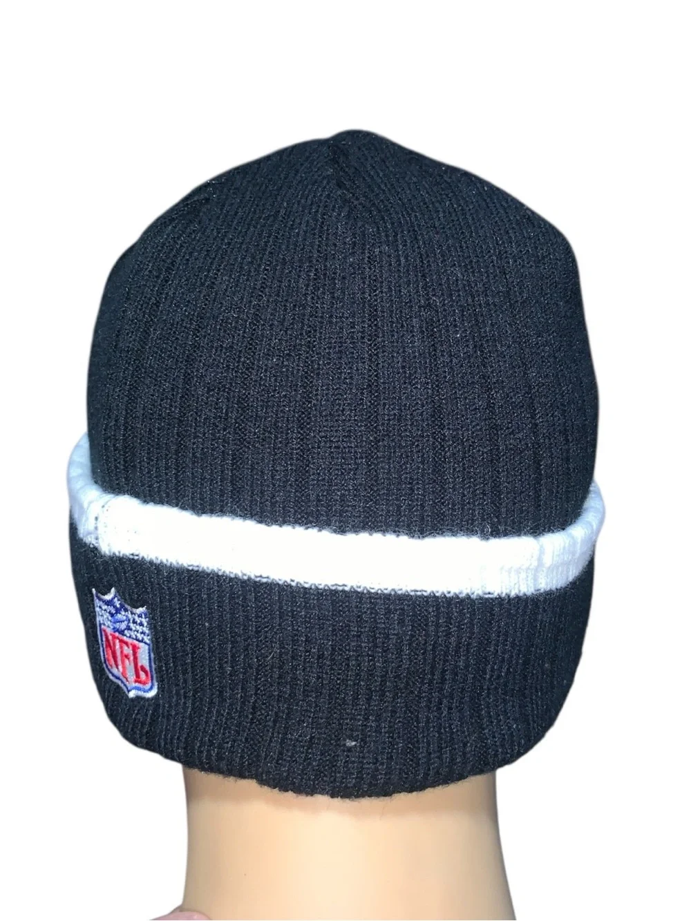 NFL Team Apparel Atlanta Falcons Black Red Beanie Hat Reebok Licensed Youth